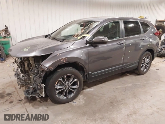 2020 Honda CR-V EX-L with VIN 7FART6H80LE010260, listed as a IAAI auction lot 41153766 with 180,603 mi miles and . Bid and sale history available at DreamBid. Image 2.