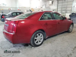 2008 Cadillac CTS RWD w/1SA with VIN 1G6DF577480168237, listed as a Copart auction lot 43858895 with 103,329 mi miles and Non Repairable. Bid and sale history available at carsss.com. Image 3.