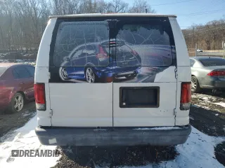 2007 Ford Econoline Cargo Commercial with VIN 1FTNE14W37DB04402, listed as a Copart auction lot 88313085 with Not Provided miles and Salvage Title. Bid and sale history available at DreamBid. Image 6.