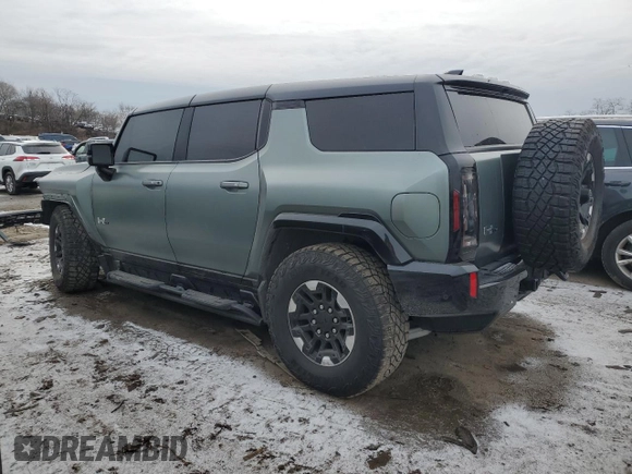 2024 GMC Hummer EV 3X z VIN 1GKB0RDC6RU101989, wystawiony jako Copart lot #85671314 z przebiegiem 7434 mil mil oraz Szkody całkowita. Historia ofert i sprzedaży dostępna na DreamBid. Obrazek 2.