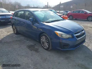 2012 Subaru Impreza Wagon 2.0i Premium with VIN JF1GPAD6XCH212222, listed as a IAAI auction lot 41899489 with 136,410 mi miles. Bid and sale history available at carsss.com. Image 1.