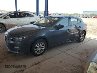 2015 Mazda 3 i Touring with VIN JM1BM1L7XF1260081, listed as a Copart auction lot 62274375 with 119,942 mi miles and Salvage title. Bid and sale history available at DreamBid. Image 1.