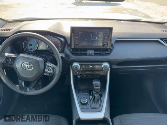 2021 Toyota RAV4 Hybrid LE with VIN 2T3M6RFV6MW00885, listed as a Copart auction lot 46148215 with 171,261 mi miles and Clean Title. Bid and sale history available at carsss.com. Image 9.