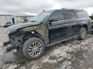 2018 Ford Expedition Max Limited with VIN 1FMJK2AT0JEA24222, listed as a Copart auction lot 47488805 with 126,627 mi miles and Salvage title. Bid and sale history available at DreamBid. Image 1.