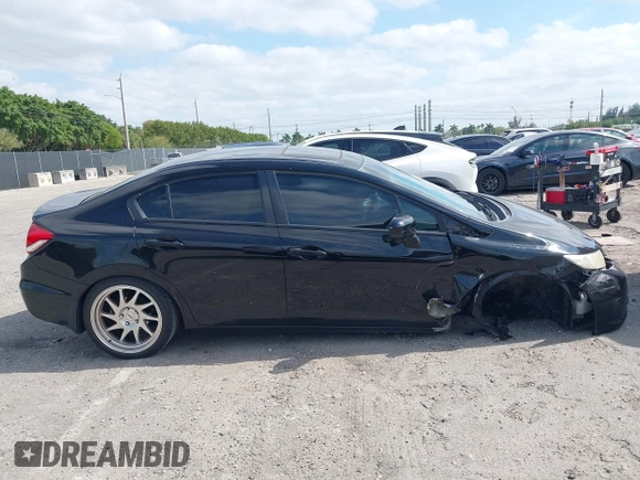 2015 Honda Civic EX-L with VIN 19XFB2F9XFE032914, listed as a IAAI auction lot 42093489 with 79,228 mi miles. Bid and sale history available at carsss.com. Image 13.