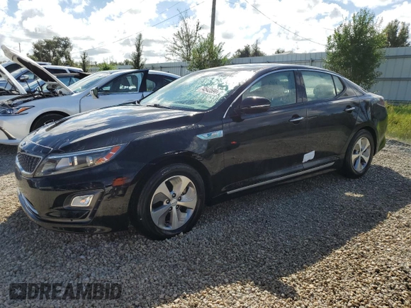 2016 Kia Optima Hybrid with VIN KNAGM4AD8G5094859, listed as a Copart auction lot 74542594 with 56,824 mi miles and Salvage Title. Bid and sale history available at carsss.com. Image 1.