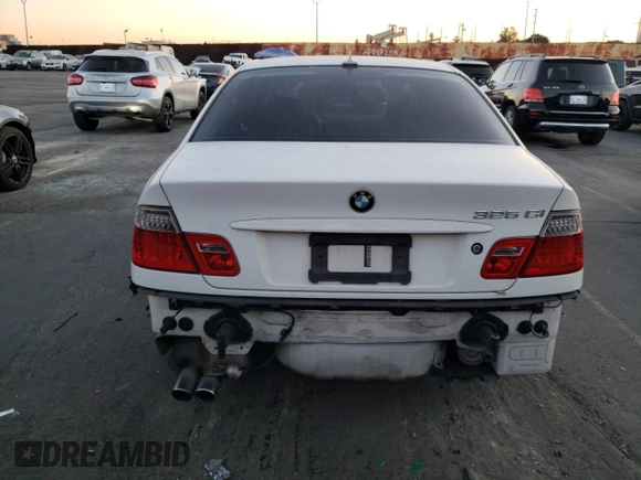 2004 BMW 3 Series 325Ci z VIN WBABV13464JT22816, wystawiony jako Copart lot #88293155 z przebiegiem Nie podano mil oraz Szkoda całkowita • Salvage title. Historia ofert i sprzedaży dostępna na DreamBid. Obrazek 6.