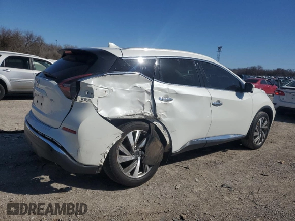 2020 Nissan Murano SL z VIN 5N1AZ2CJ2LN111954, wystawiony jako Copart lot #48306415 z przebiegiem 147 445 mil mil oraz Szkoda całkowita • Salvage title. Historia ofert i sprzedaży dostępna na DreamBid. Obrazek 3.