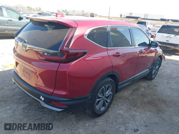 2022 Honda CR-V EX-L z VIN 5J6RW1H80NA007810, wystawiony jako IAAI lot #41994443 z przebiegiem 18 791 mil mil oraz . Historia ofert i sprzedaży dostępna na DreamBid. Obrazek 4.