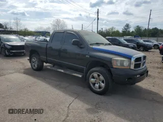 2006 Dodge 1500 SLT with VIN 1D7HU18206J228592, listed as a Copart auction lot 54725045 with 170,172 mi miles and Clean Title. Bid and sale history available at carsss.com. Image 4.