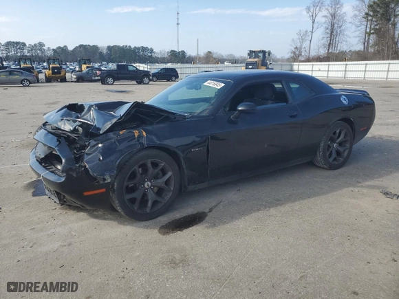 2019 Dodge Challenger R/T with VIN 2C3CDZBT4KH578392, listed as a Copart auction lot 44016945 with 114,189 mi miles and Salvage Title. Bid and sale history available at carsss.com. Image 1.