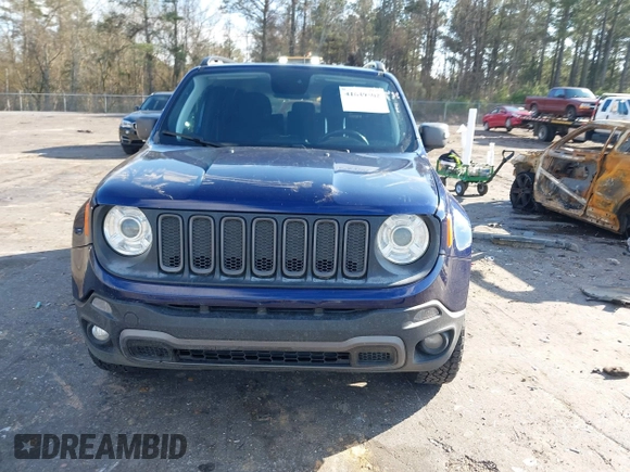 2018 Jeep Renegade Trailhawk with VIN ZACCJBCB8JPH88816, listed as a IAAI auction lot 41649502 with 94,282 mi miles. Bid and sale history available at carsss.com. Image 13.