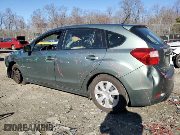 2015 Subaru Impreza 2.0i с VIN JF1GPAA67FH274525, выставлен на аукционе Copart как лот 49233955 с пробегом 128 361 миль миль и Списание • Salvage title. История ставок и продаж доступна на DreamBid. Изображение 2.