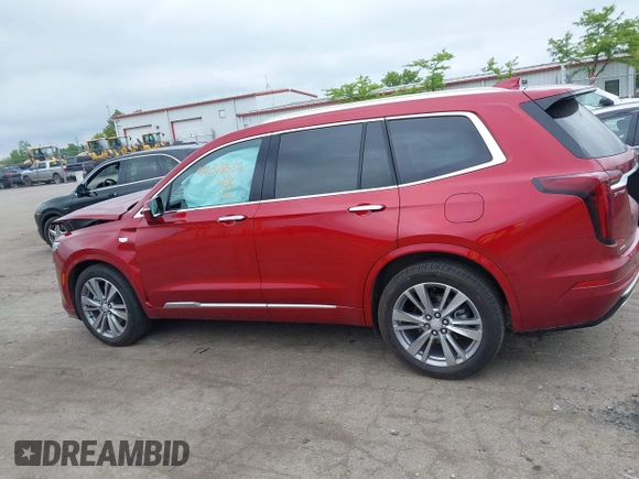 2024 Cadillac XT6 AWD Premium Luxury with VIN 1GYKPDRSXRZ724989, listed as a IAAI auction lot 42378559 with 22,520 mi miles and . Bid and sale history available at DreamBid. Image 14.