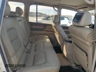 2002 Lexus LX 470 z VIN JTJHT00W623514108, wystawiony jako Copart lot #88704265 z przebiegiem Nie podano mil oraz Tytuł czysty. Historia ofert i sprzedaży dostępna na DreamBid. Obrazek 11.