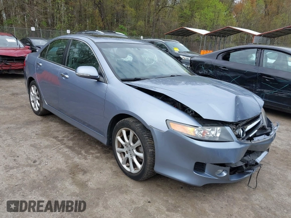2006 Acura TSX with VIN JH4CL96836C003647, listed as a IAAI auction lot 42026876 with 107,574 mi miles. Bid and sale history available at carsss.com. Image 1.