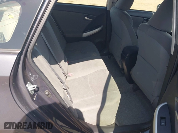 2012 Toyota Prius with VIN JTDKN3DP5C3011792, listed as a IAAI auction lot 42544789 with 127,704 mi miles and . Bid and sale history available at DreamBid. Image 8.