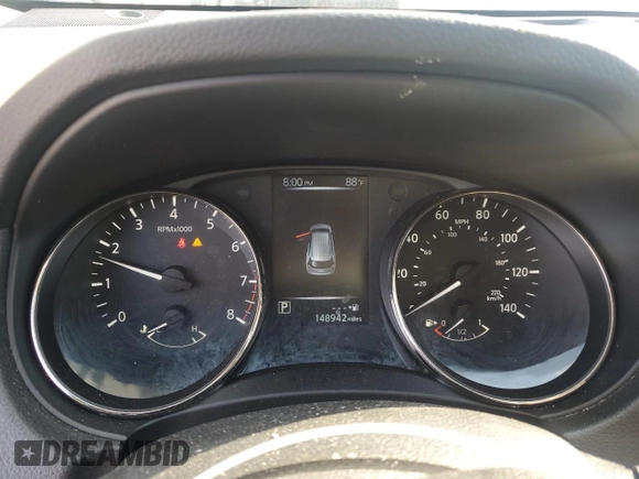 2017 Nissan Rogue SV with VIN KNMAT2MT6HP569207, listed as a Copart auction lot 55980205 with 148,942 mi miles and Clean Title. Bid and sale history available at DreamBid. Image 9.