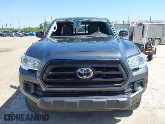 2020 Toyota Tacoma SR with VIN 3TYRX5GNXLT002488, listed as a IAAI auction lot 41973584 with 76,169 mi miles and . Bid and sale history available at DreamBid. Image 13.