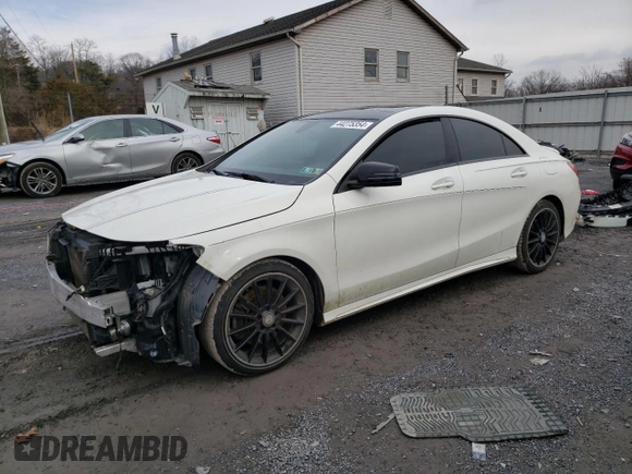 2017 Mercedes-Benz CLA 250 with VIN WDDSJ4GB7HN402705, listed as a Copart auction lot 44275354 with 85,179 mi miles and . Bid and sale history available at DreamBid. Image 1.