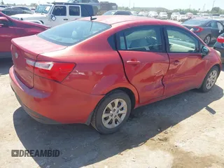 2013 Kia Rio LX with VIN KNADM4A37D6189199, listed as a IAAI auction lot 41992159 with 168,525 mi miles and . Bid and sale history available at DreamBid. Image 4.
