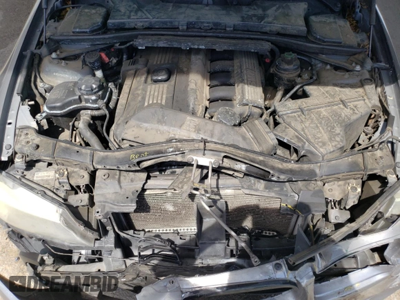 2011 BMW 3 Series 328i with VIN WBAPH5C50BA444114, listed as a Copart auction lot 52643655 with 189,437 mi miles and Salvage Title. Bid and sale history available at carsss.com. Image 12.