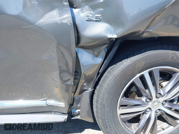 2018 Infiniti QX60 with VIN 5N1DL0MN8JC517525, listed as a IAAI auction lot 41993307 with 38,130 mi miles and . Bid and sale history available at DreamBid. Image 19.
