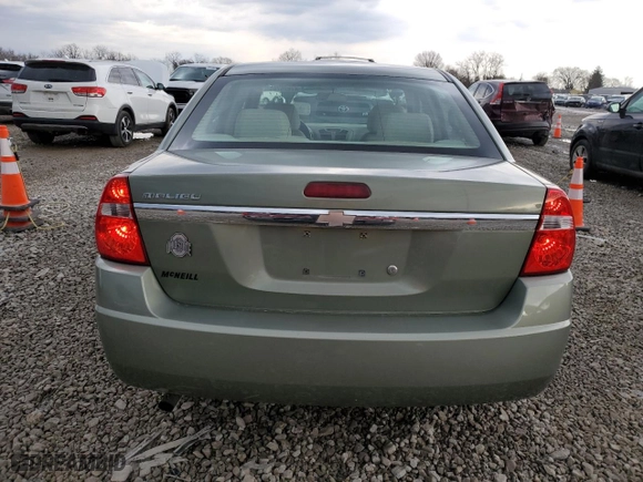 2005 Chevrolet Malibu with VIN 1G1ZS52FX5F141381, listed as a Copart auction lot 47026785 with 78,363 mi miles and Clean Title. Bid and sale history available at carsss.com. Image 6.