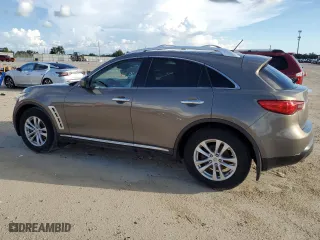 2009 Infiniti FX35 with VIN JNRAS18U09M102626, listed as a Copart auction lot 73877444 with 0 mi miles and Non Repairable. Bid and sale history available at carsss.com. Image 2.