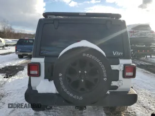 2020 Jeep Wrangler Unlimited Sport S z VIN 1C4HJXDG4LW251802, wystawiony jako Copart lot #44332775 z przebiegiem 60 901 mil mil oraz Szkoda całkowita • Salvage title. Historia ofert i sprzedaży dostępna na DreamBid. Obrazek 6.