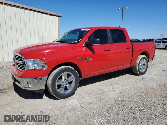 2019 Ram 1500 Classic Lone Star with VIN 1C6RR6LT8KS516319, listed as a Copart auction lot 47806235 with 88,537 mi miles and Salvage Title. Bid and sale history available at carsss.com. Image 1.