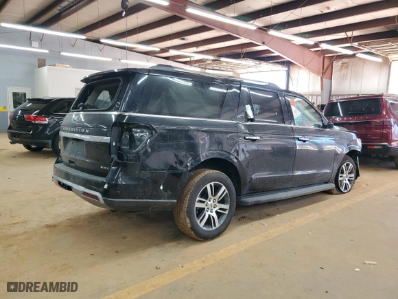 2024 Ford Expedition Max Limited with VIN 1FMJK1K86REA59184, listed as a Copart auction lot 47082515 with 0 mi miles and Salvage Title. Bid and sale history available at carsss.com. Image 3.