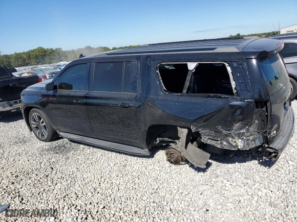 2018 Chevrolet Suburban Premier with VIN 1GNSCJKC8JR288500, listed as a Copart auction lot 76538634 with 161,737 mi miles and Salvage Title. Bid and sale history available at carsss.com. Image 2.