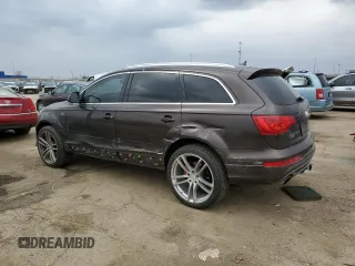 2012 Audi Q7 3.0T S line Prestige with VIN WA1DGBFE5CD003267, listed as a Copart auction lot 50973885 with 154,625 mi miles and Clean Title. Bid and sale history available at carsss.com. Image 2.