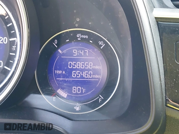2019 Honda Fit LX with VIN 3HGGK5H44KM751276, listed as a IAAI auction lot 41881708 with 58,658 mi miles. Bid and sale history available at carsss.com. Image 16.