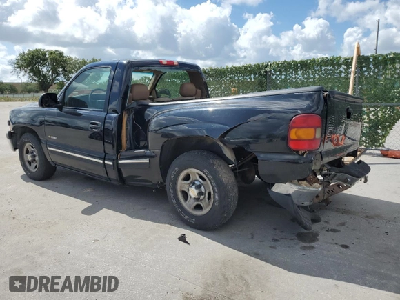 1999 Chevrolet Silverado 1500 with VIN 1GCEC14W1XZ145538, listed as a Copart auction lot 53937374 with 0 mi miles and Salvage Title. Bid and sale history available at carsss.com. Image 2.