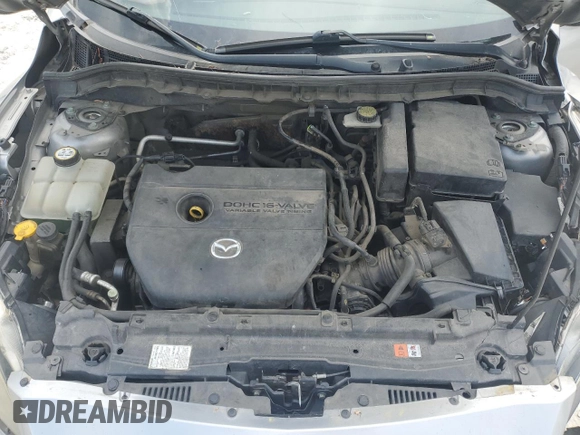 2013 Mazda 3 i SV with VIN JM1BL1TF9D1758005, listed as a Copart auction lot 54146045 with 218,099 mi miles and Salvage title. Bid and sale history available at DreamBid. Image 11.