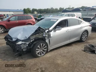 2021 Lexus ES 300h with VIN 58ADA1C17MU003473, listed as a Copart auction lot 58803015 with 108,403 mi miles and Salvage title. Bid and sale history available at DreamBid. Image 1.