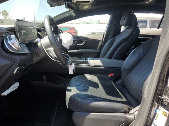 2023 Mercedes-Benz EQS with VIN W1KCG2DB2PA023497, listed as a Copart auction lot 61127224 with 0 mi miles and Salvage Title. Bid and sale history available at carsss.com. Image 7.