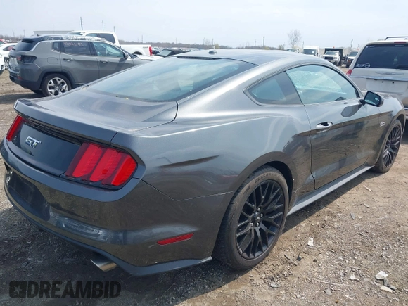 2017 Ford Mustang GT with VIN 1FA6P8CFXH5271477, listed as a IAAI auction lot 42005940 with 39,261 mi miles and . Bid and sale history available at carsss.com. Image 4.