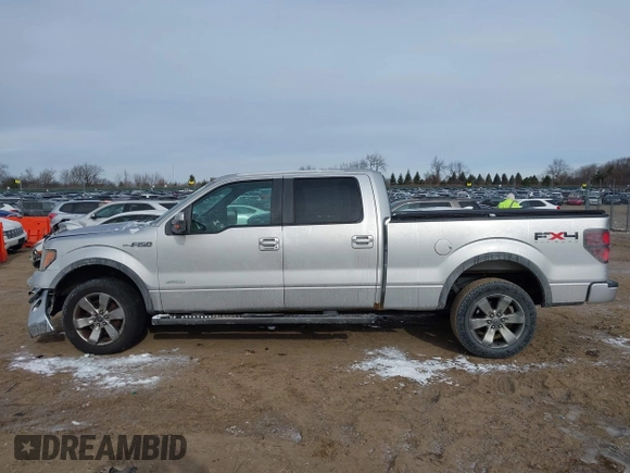 2011 Ford F-150 XLT with VIN 1FTFW1ET9BFB82704, listed as a IAAI auction lot 41238052 with 175,590 mi miles. Bid and sale history available at carsss.com. Image 14.