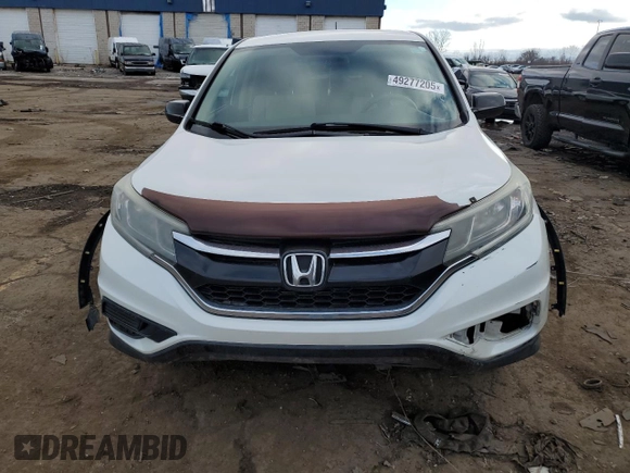 2016 Honda CR-V LX with VIN 5J6RM4H31GL050989, listed as a Copart auction lot 49277205 with 120,614 mi miles and Clean Title. Bid and sale history available at DreamBid. Image 5.