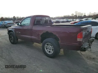 2002 Dodge Dakota with VIN 1B7FL16X22S668515, listed as a Copart auction lot 78352644 with 214,222 mi miles and Salvage Title. Bid and sale history available at DreamBid. Image 2.