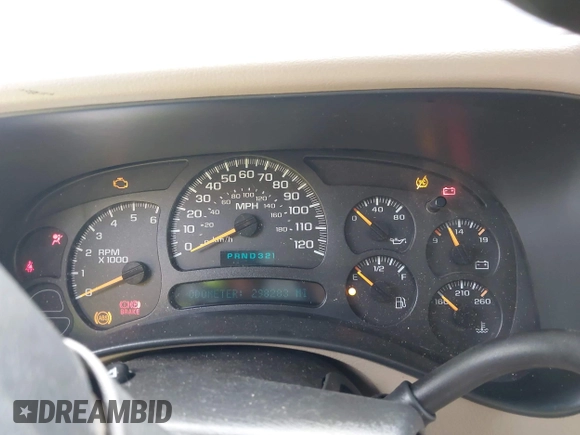 2004 Chevrolet Tahoe LT with VIN 1GNEC13Z34R294550, listed as a IAAI auction lot 42330212 with 298,283 mi miles and . Bid and sale history available at DreamBid. Image 7.