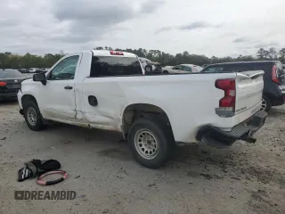 2020 Chevrolet Silverado 1500 Work Truck with VIN 3GCNWAEH7LG121522, listed as a Copart auction lot 50176095 with 166,094 mi miles and Salvage Title. Bid and sale history available at DreamBid. Image 2.