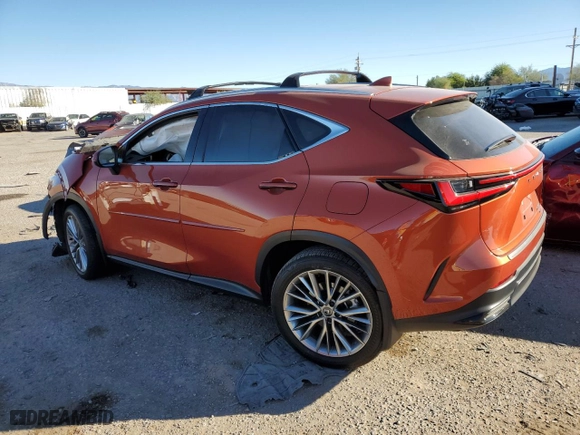 2024 Lexus NX with VIN JTJHKCEZ4R2031854, listed as a Copart auction lot 80882244 with 14,950 mi miles and Salvage Title. Bid and sale history available at carsss.com. Image 2.