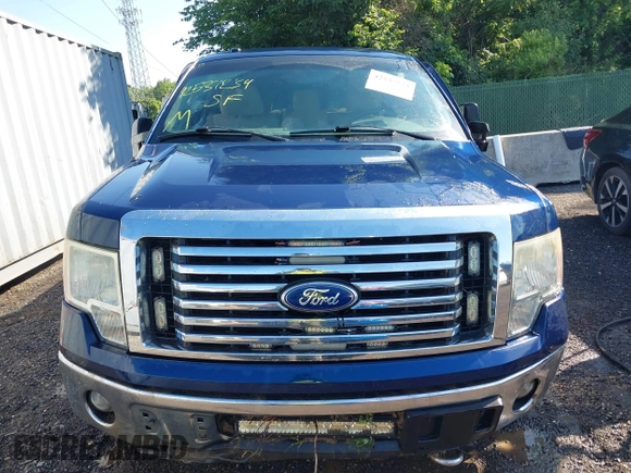 2011 Ford F-150 XLT with VIN 1FTFW1ETXBFA59901, listed as a IAAI auction lot 42537234 with 185,333 mi miles and . Bid and sale history available at DreamBid. Image 12.