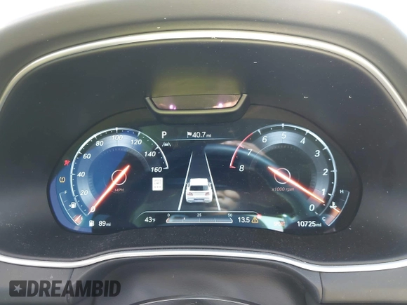 2024 Genesis GV80 z VIN KMUHCESC4RU178074, wystawiony jako IAAI lot #41800883 z przebiegiem 10 725 mil mil oraz . Historia ofert i sprzedaży dostępna na DreamBid. Obrazek 7.