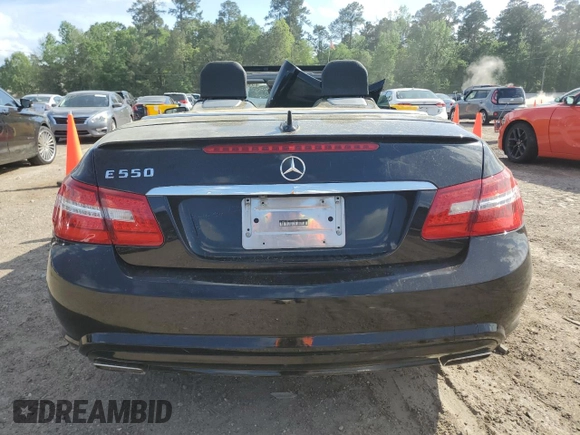 2011 Mercedes-Benz E-Class E 550 with VIN WDDKK7CF2BF078720, listed as a Copart auction lot 51524035 with 135,821 mi miles and Salvage Title. Bid and sale history available at carsss.com. Image 6.