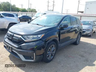 2022 Honda CR-V EX with VIN 2HKRW2H52NH637998, listed as a IAAI auction lot 38094860 with 48,753 mi miles. Bid and sale history available at carsss.com. Image 17.